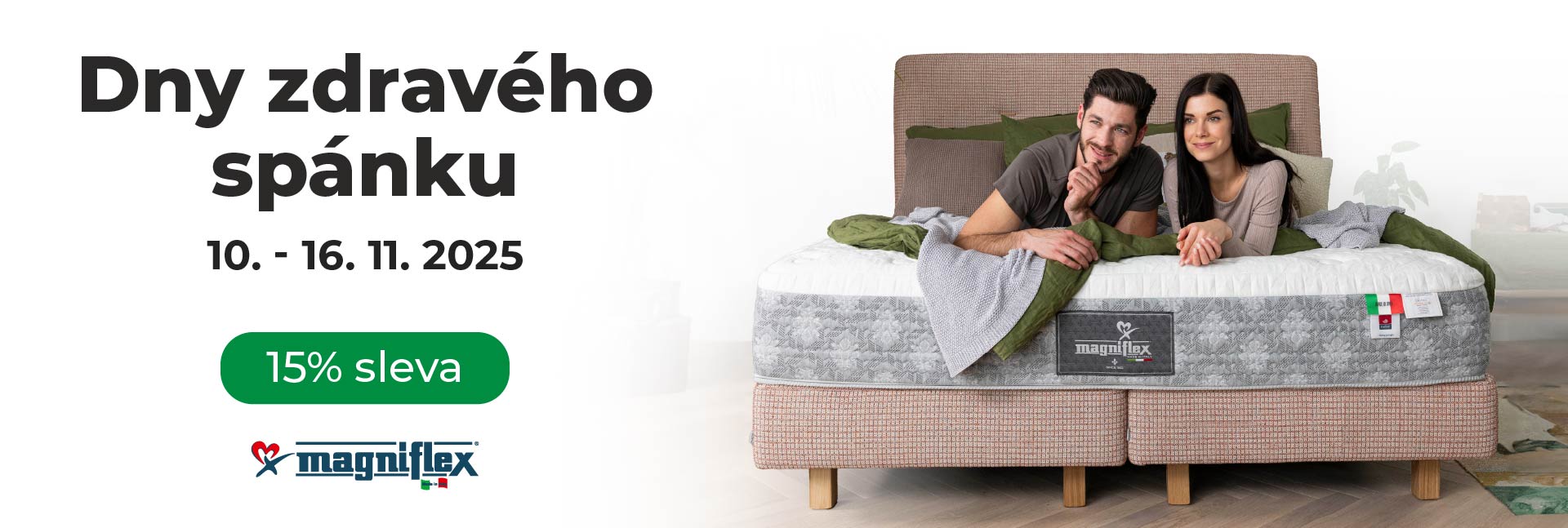 VETOS_ZDRAVÝ SPÁNEK 2025_Magniflex_Banner ZDRAVÝ SPÁNEK